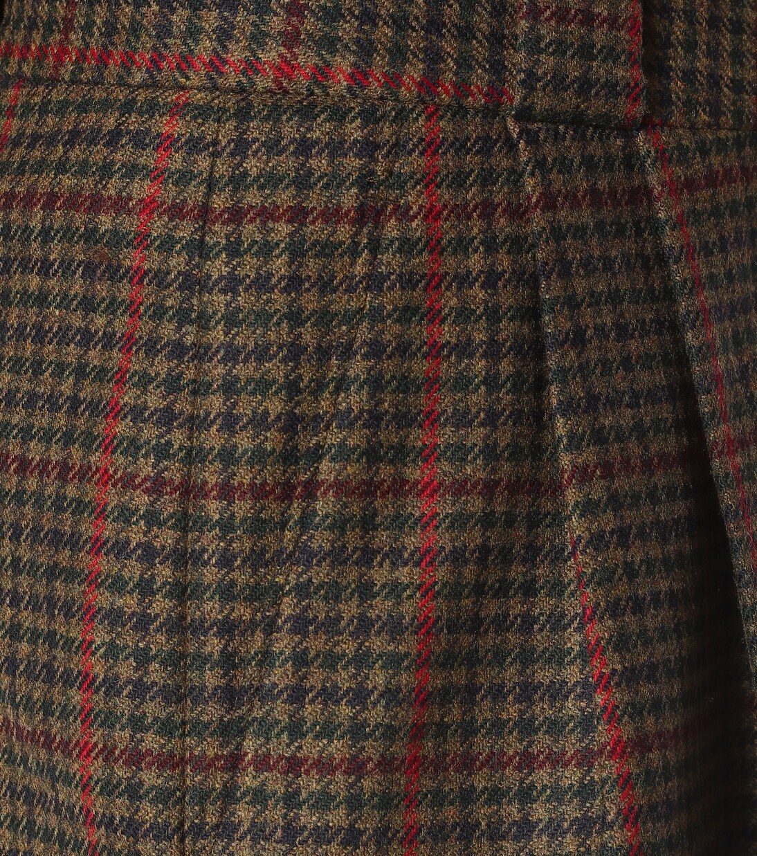 Fell checked wool shorts | Blazé Milano