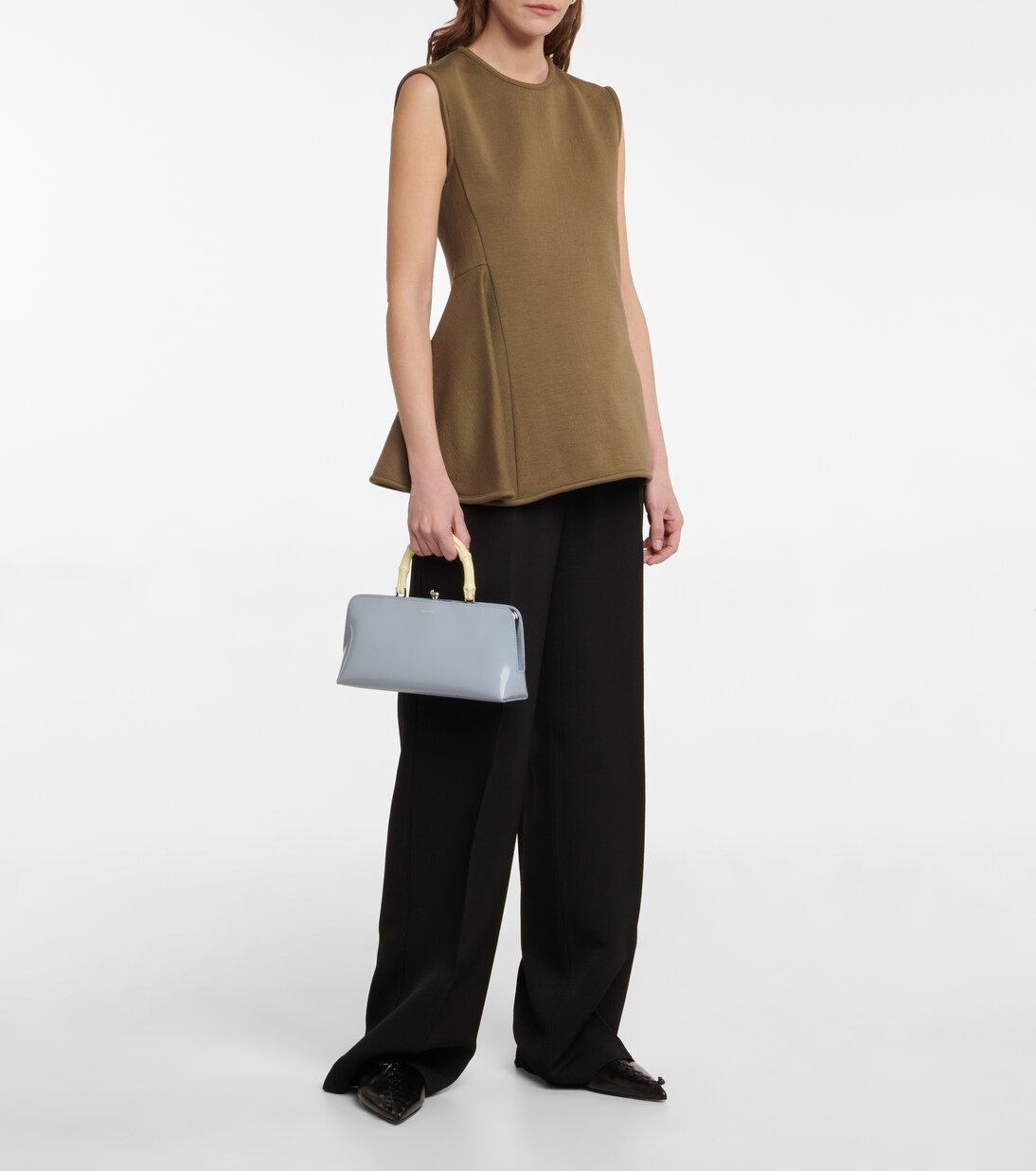 Twill straight pants | Jil Sander