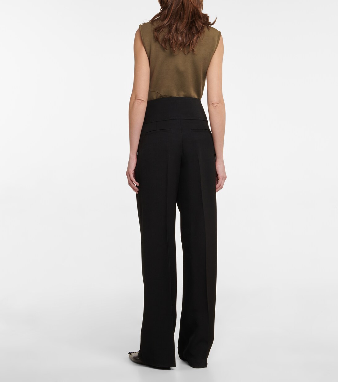Twill straight pants | Jil Sander