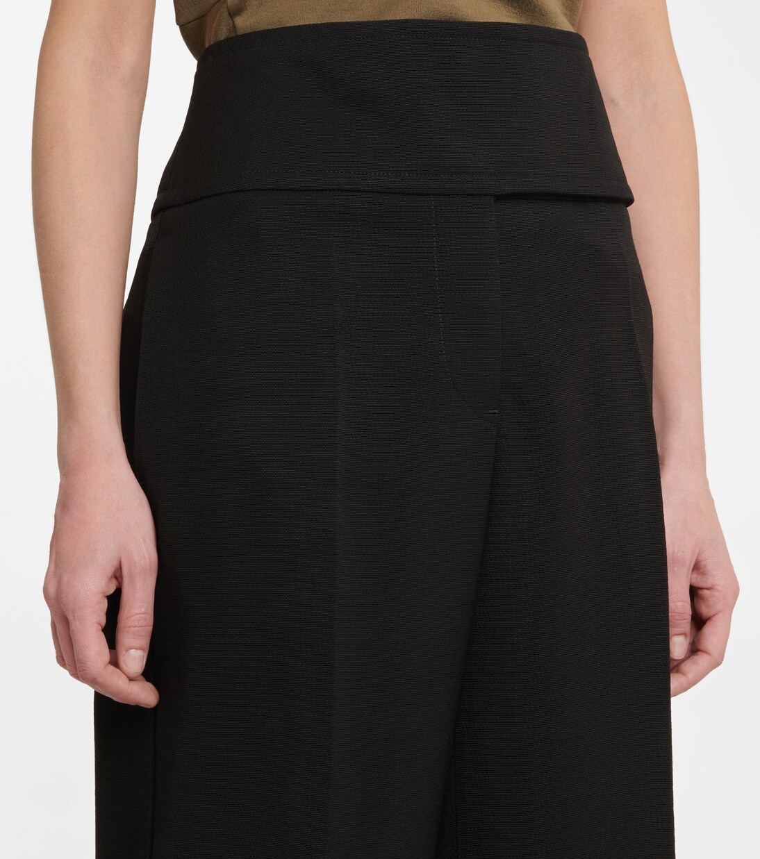 Twill straight pants | Jil Sander