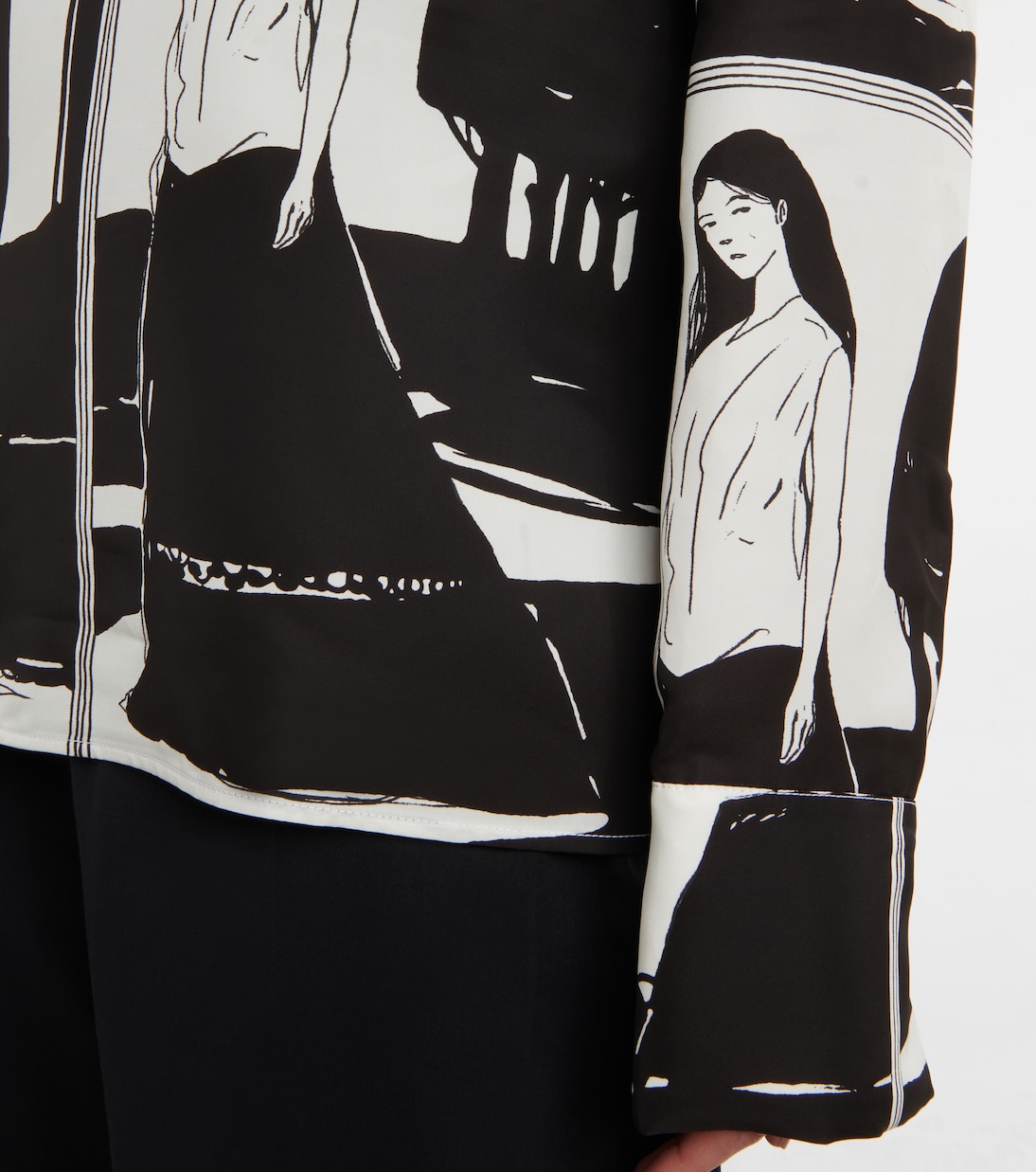 Bedrucktes Hemd | Jil Sander