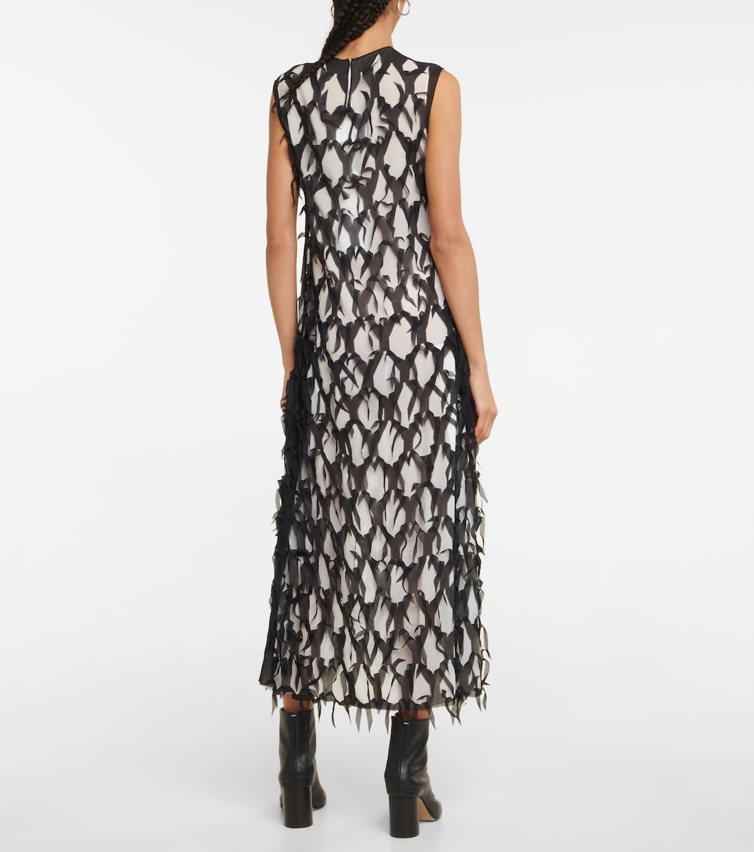 Midikleid aus einem Seidengemisch | Maison Margiela