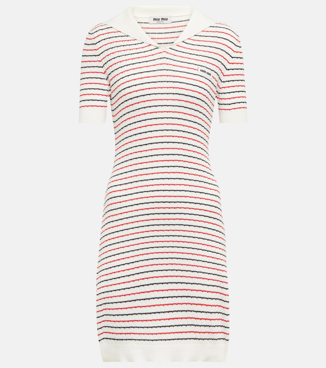 Minikleid aus Baumwolle | Miu Miu