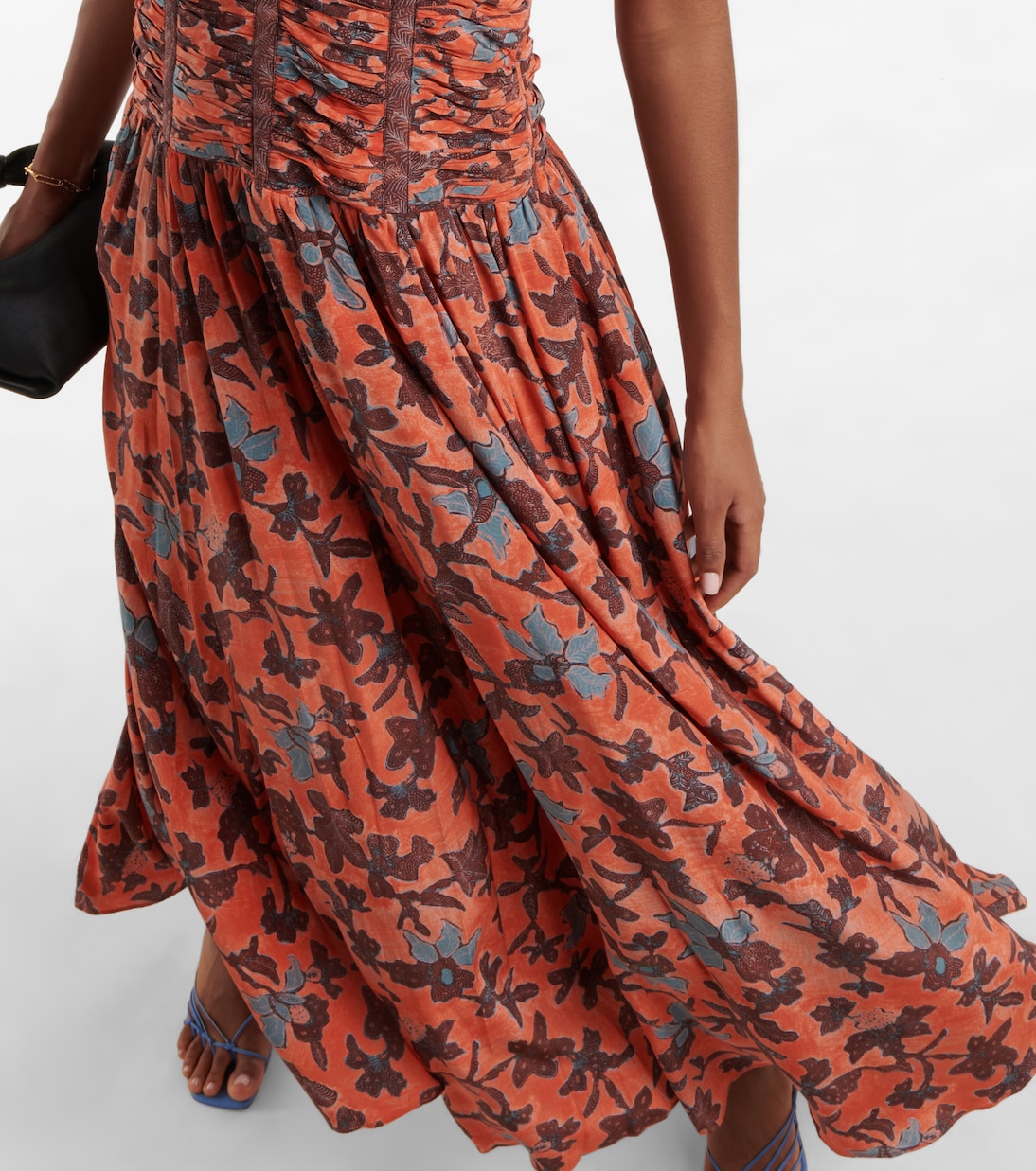 Robe Anya aus Crêpe de Chine aus Seide | Ulla Johnson