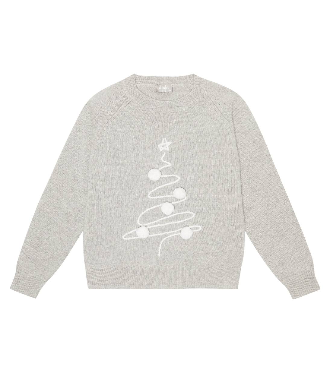 Embroidered wool sweater | Il Gufo