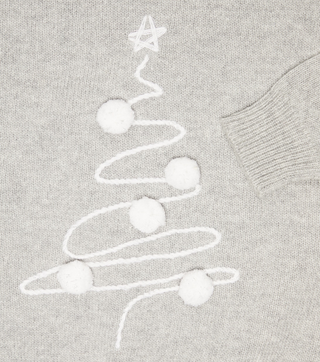 Embroidered wool sweater | Il Gufo