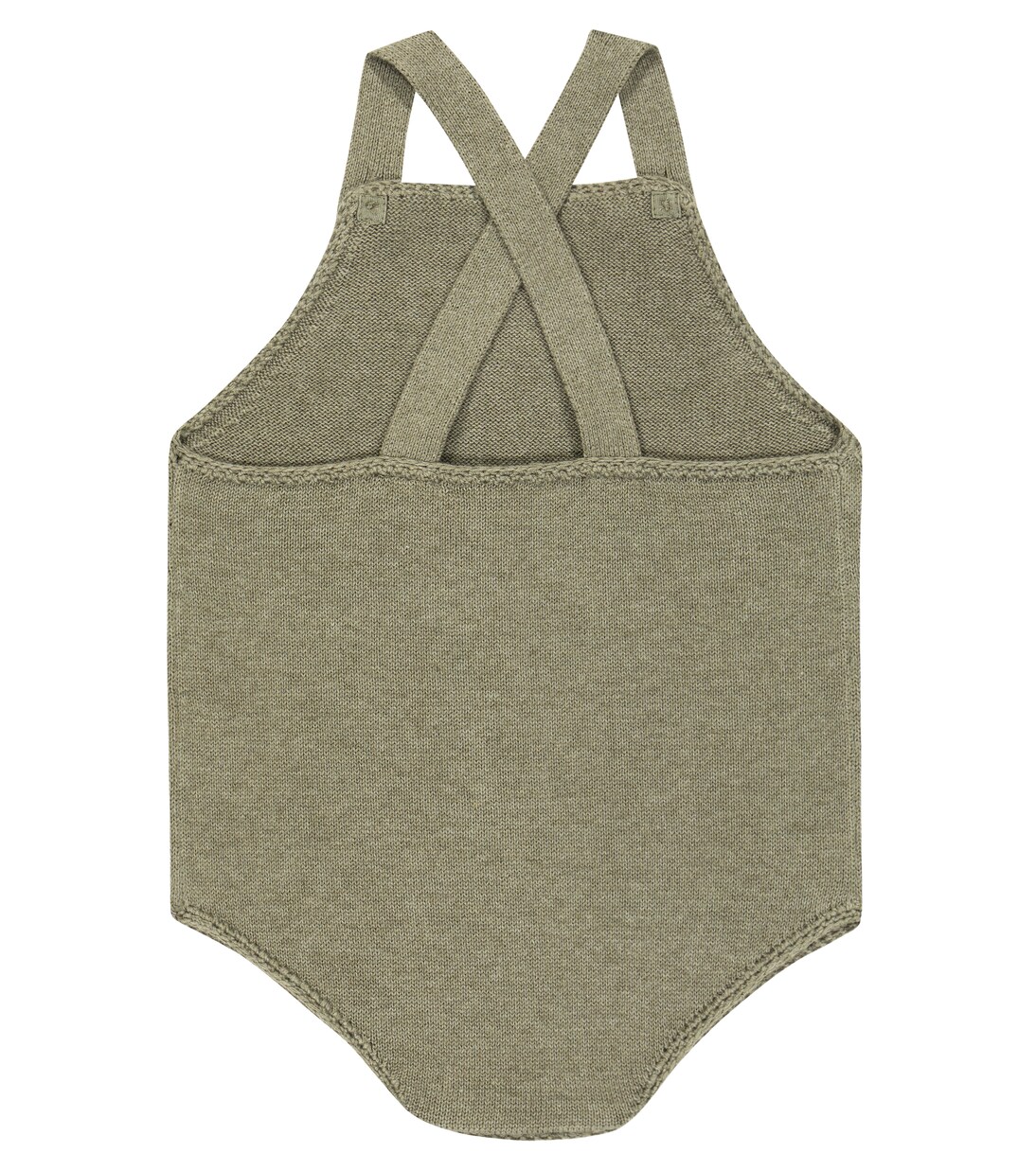 Baby Tonie cotton and cashmere romper | Bonpoint