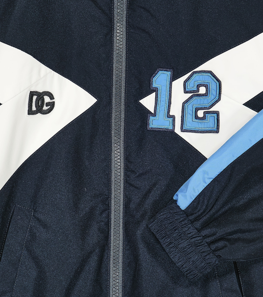 DG appliqué jacket | Dolce&Gabbana Kids