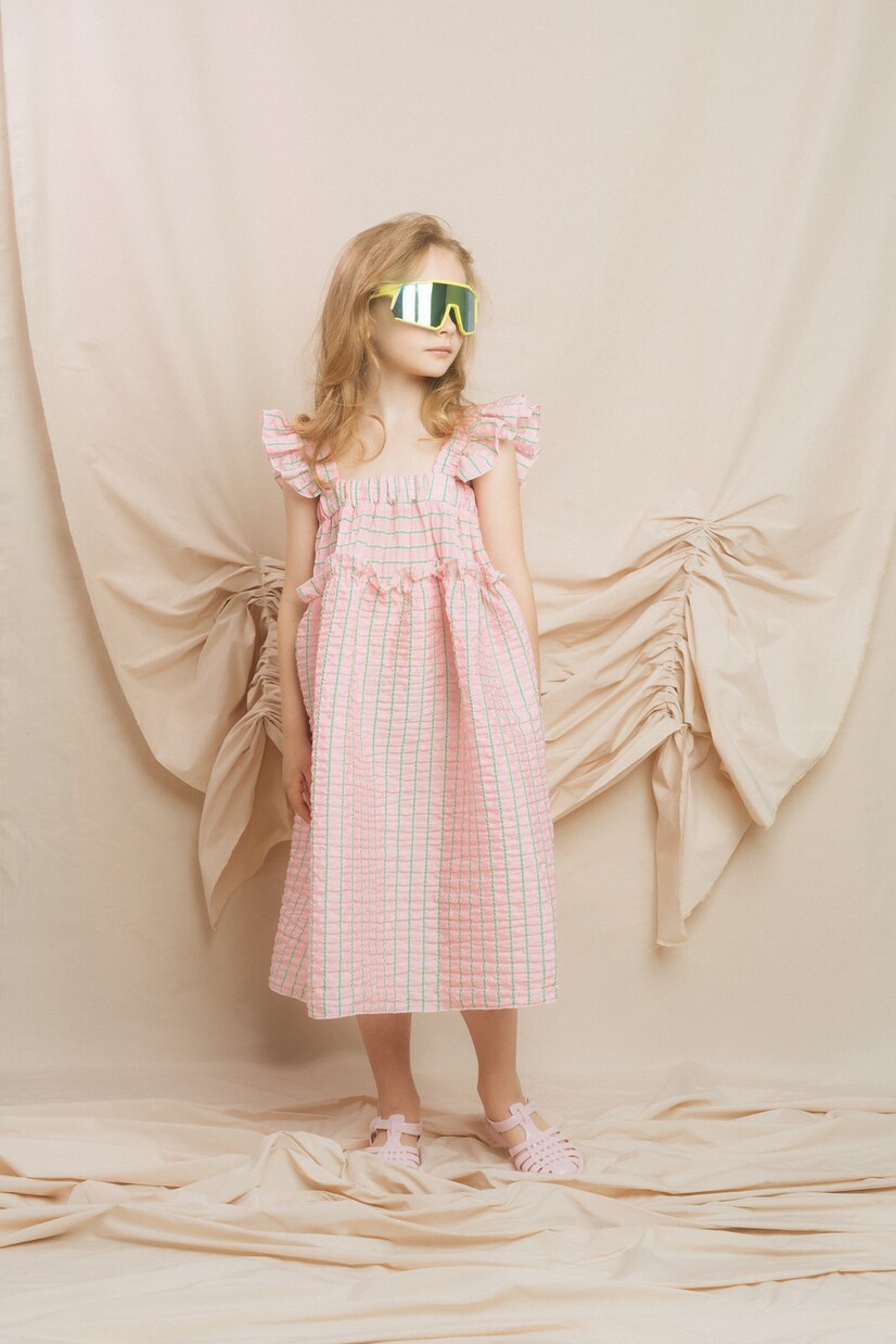 Seersucker dress | Paade Mode