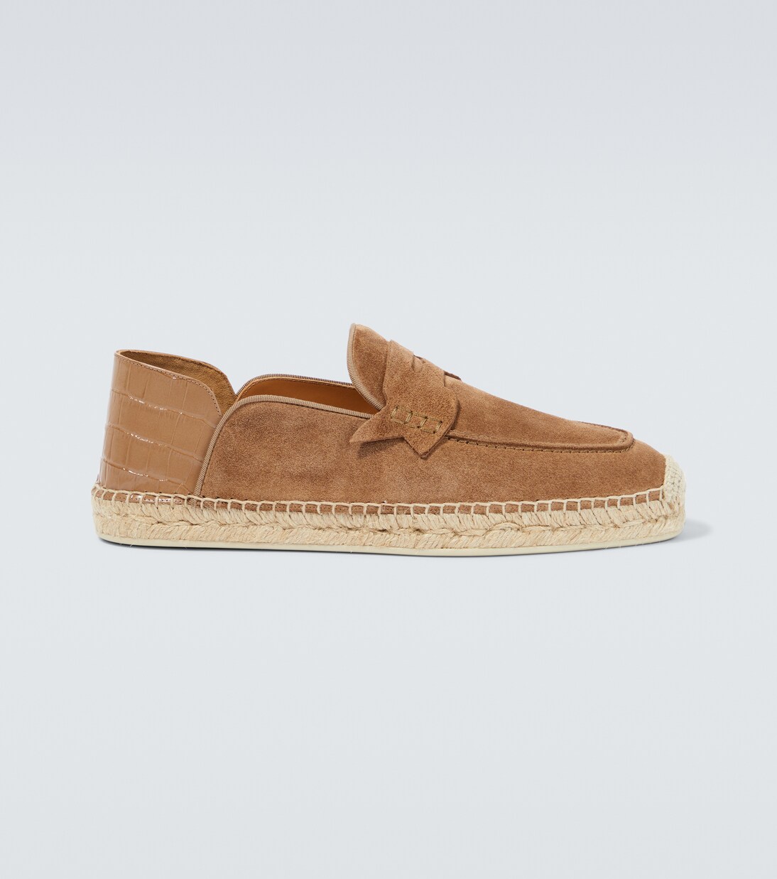 Paquepapa No Back suede espadrilles | Christian Louboutin