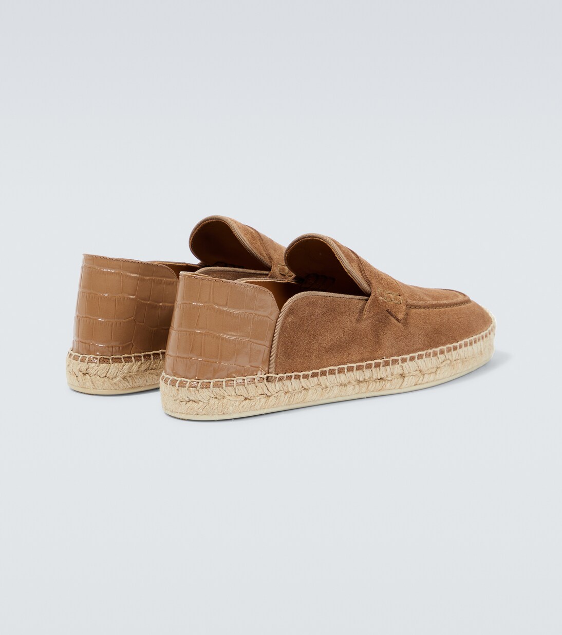 Paquepapa No Back suede espadrilles | Christian Louboutin