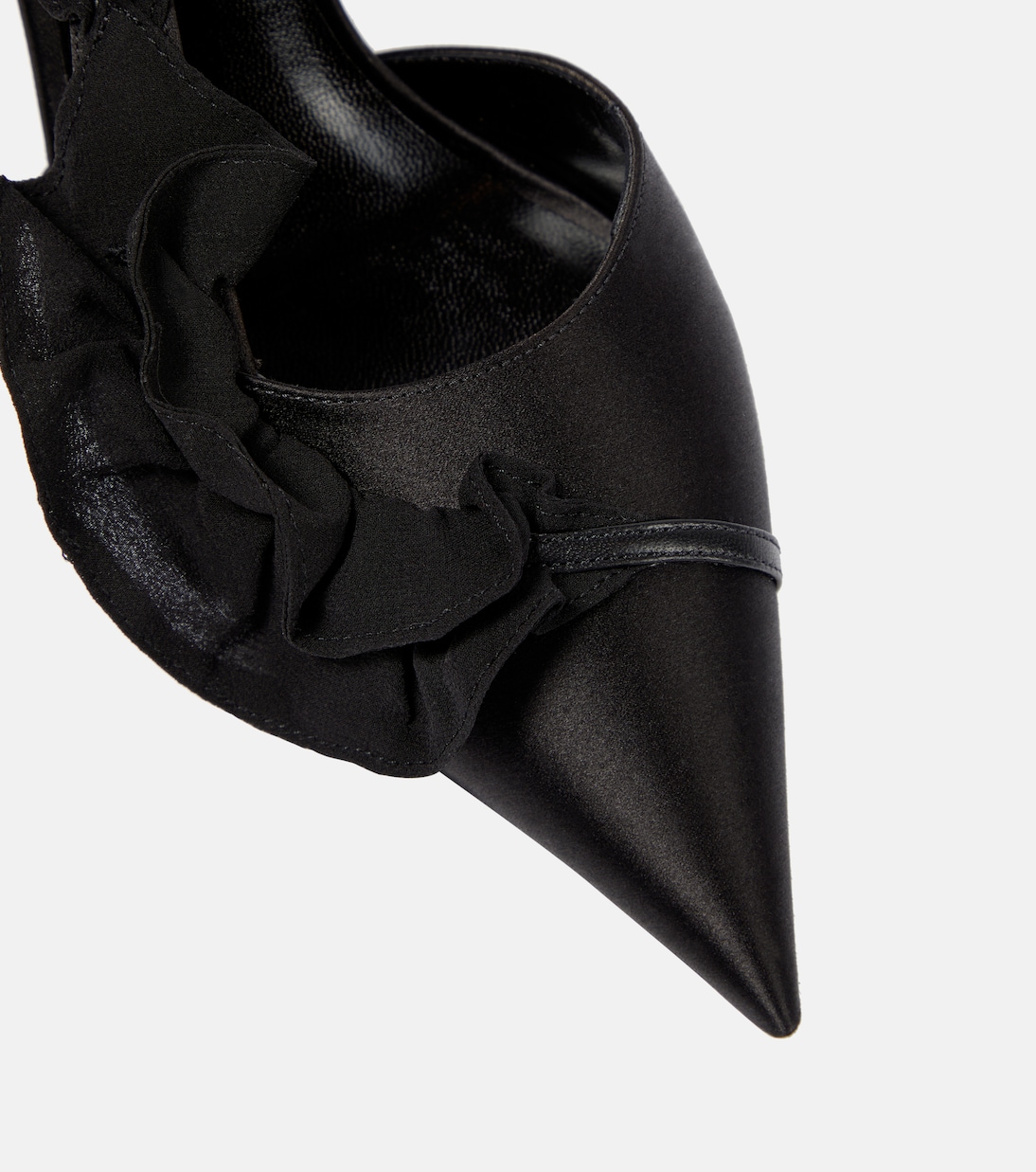 Pumps slingback in raso | Nensi Dojaka