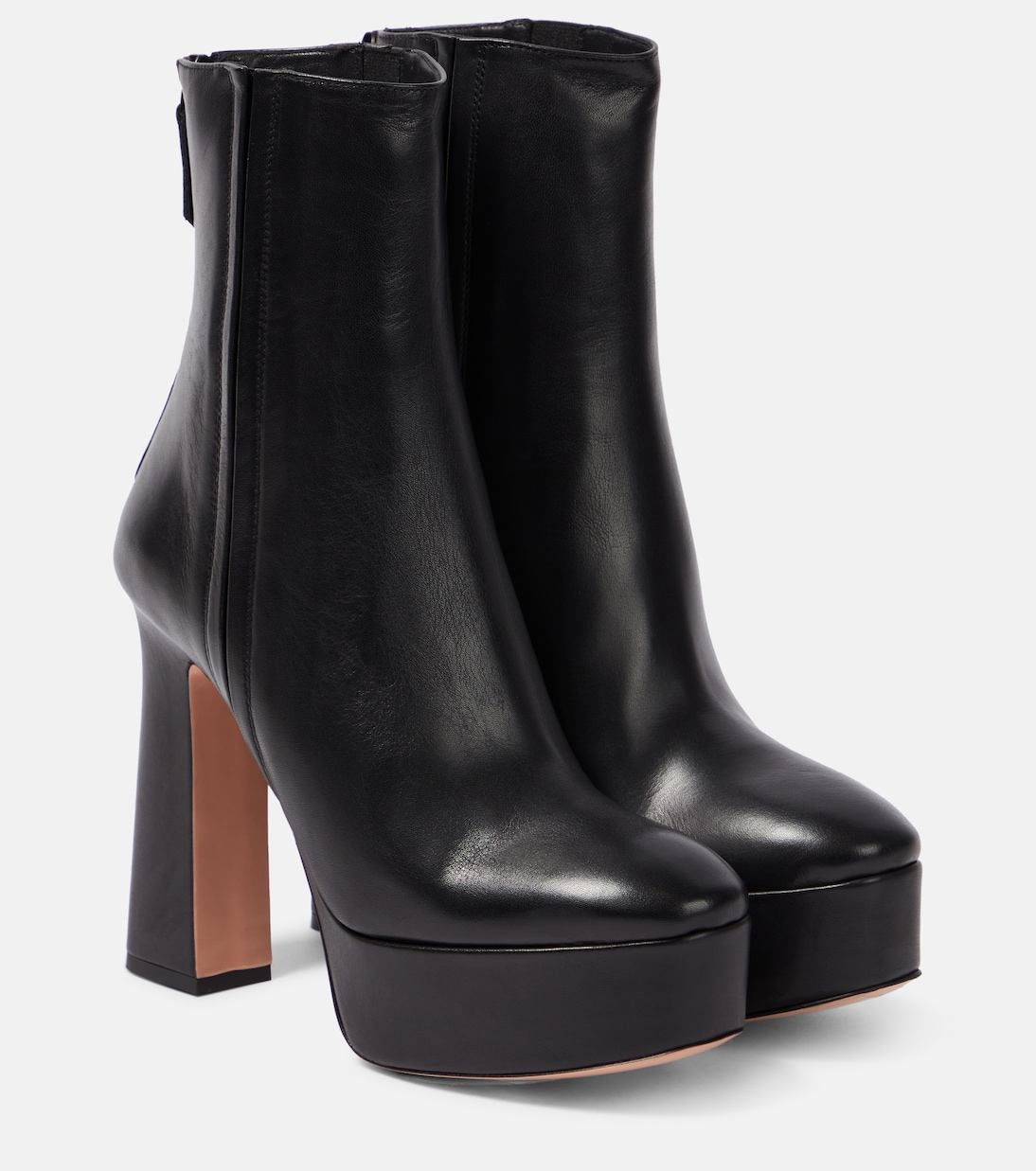 Ankle Boots Groove aus Leder | Aquazzura