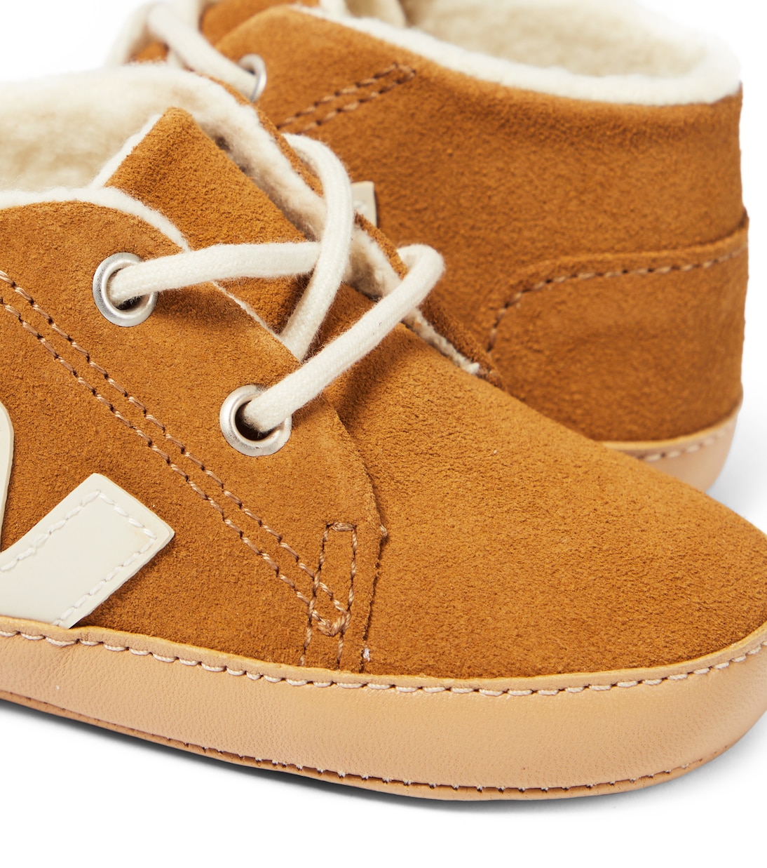 X Bonpoint Baby Schuhe aus Veloursleder | Veja Kids