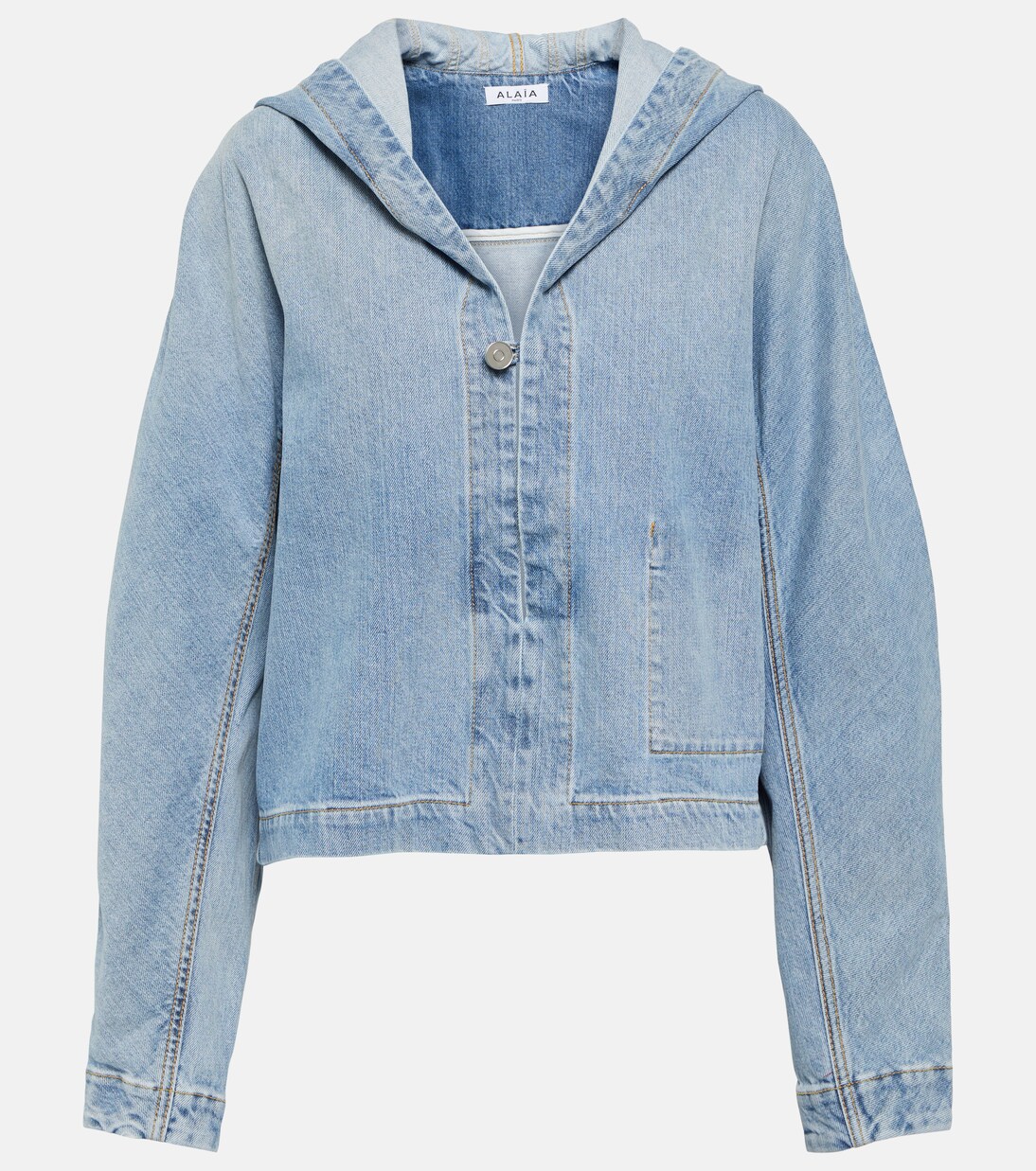 Cropped-Jeansjacke | Alaïa