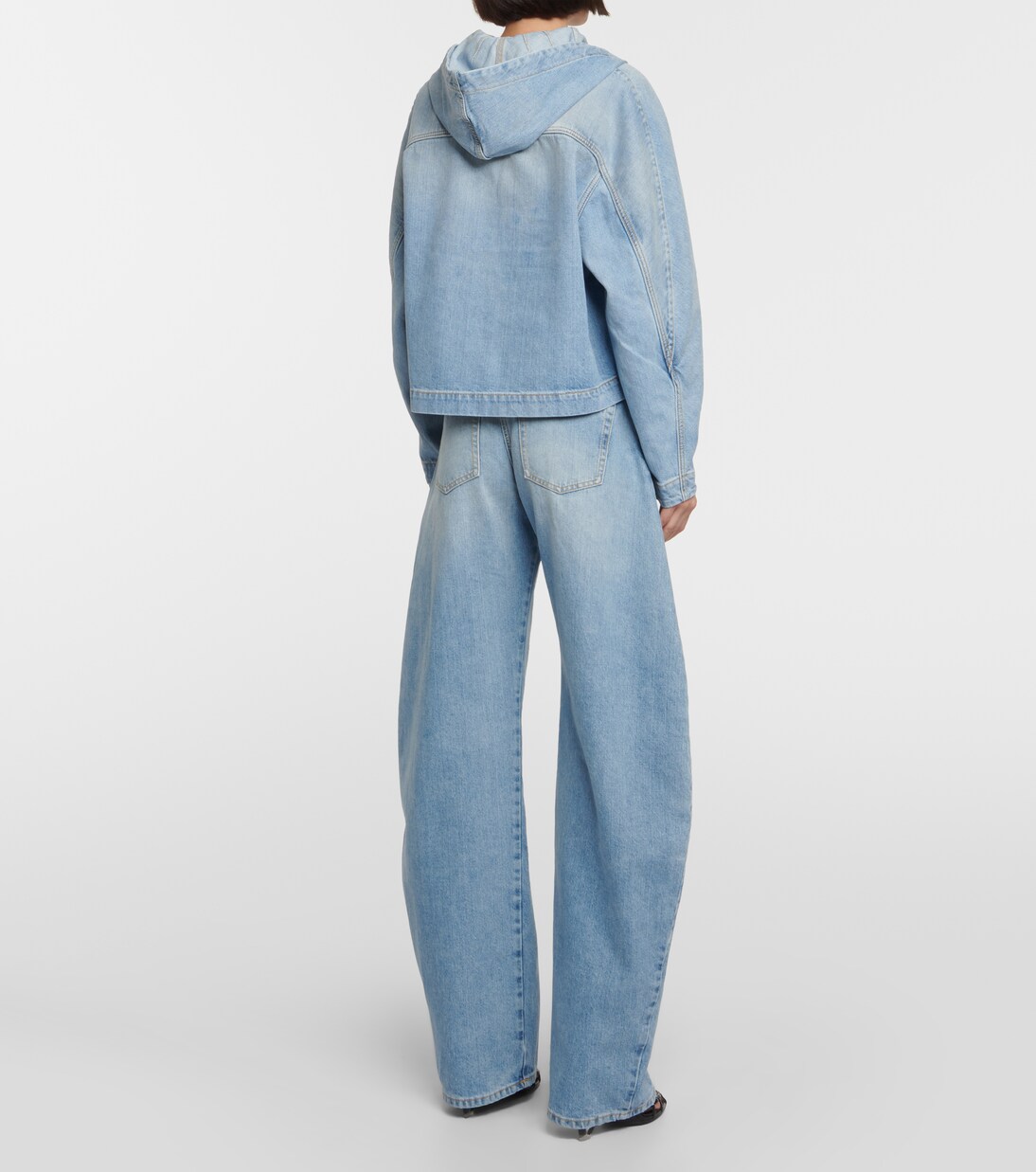 Cropped-Jeansjacke | Alaïa