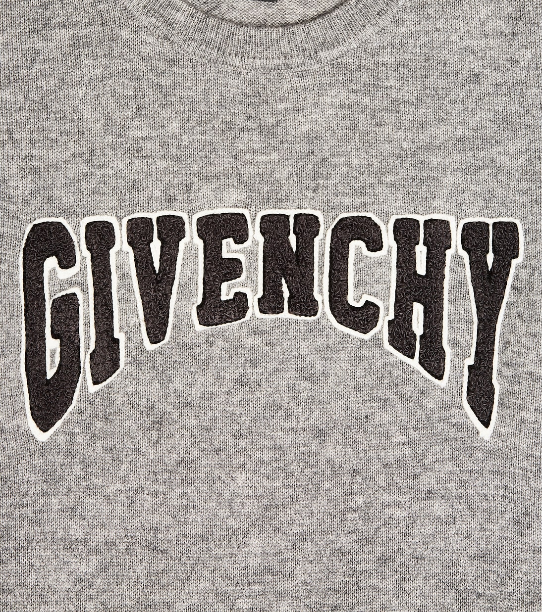Logo wool and cashmere sweater | Givenchy Kids