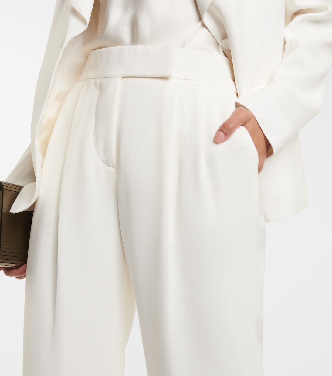 Weite Hose aus Seiden-Georgette | Tom Ford