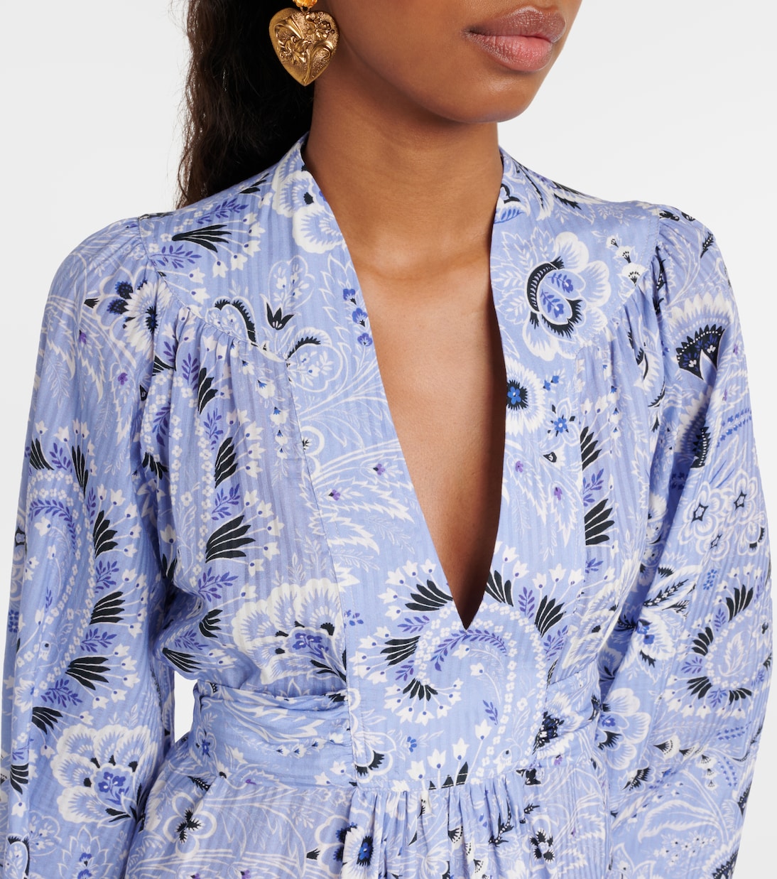 Minikleid aus einem Baumwollgemisch | Etro