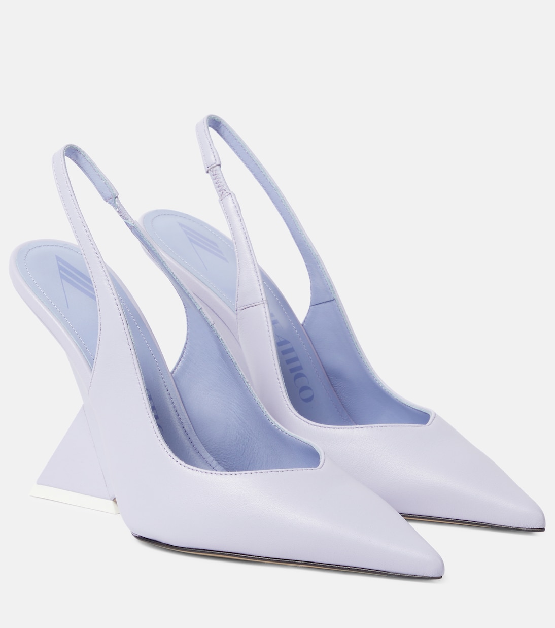 Slingback-Pumps Cheope 105 aus Leder | The Attico
