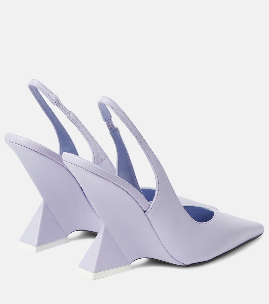 Slingback-Pumps Cheope 105 aus Leder | The Attico