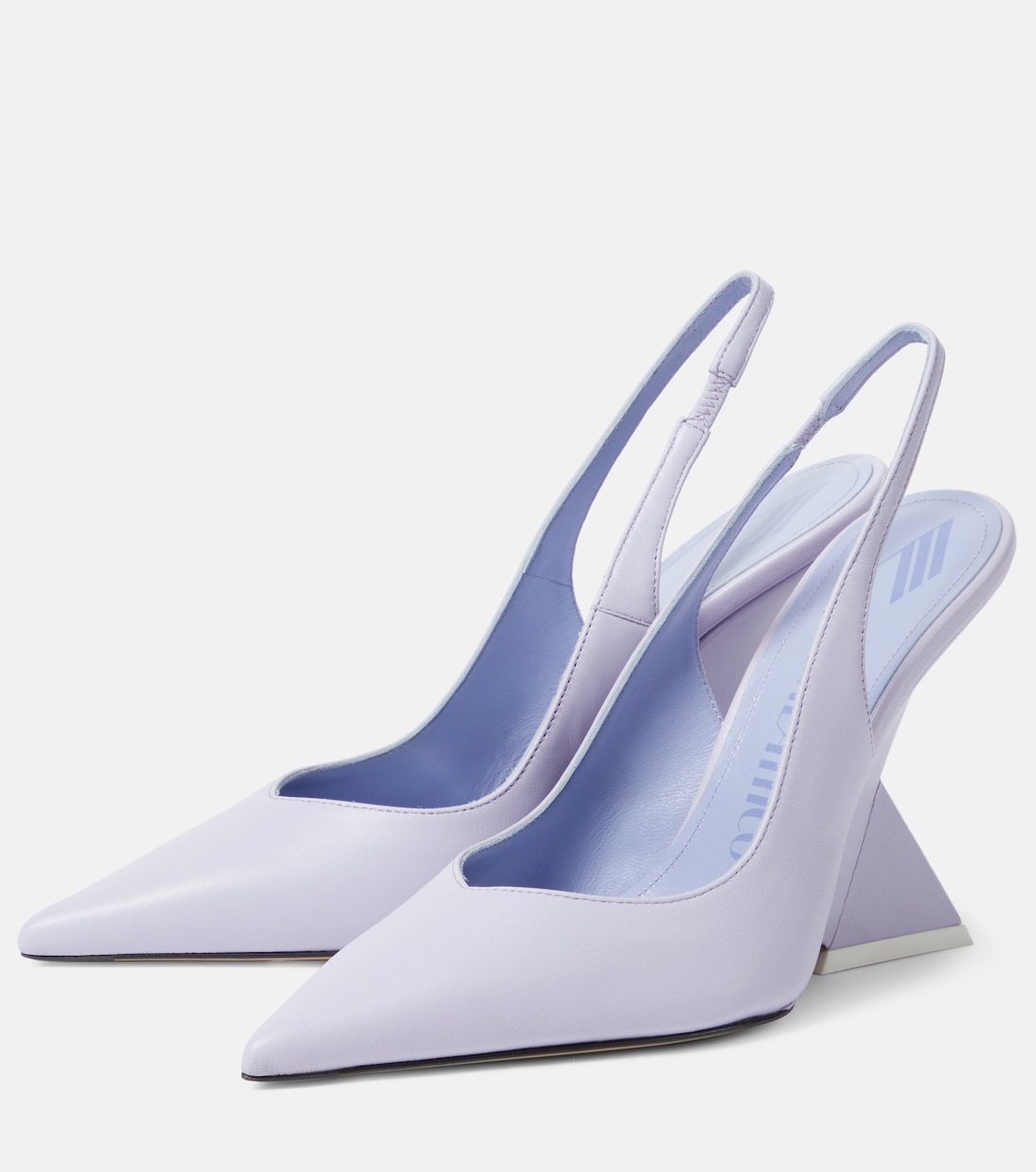 Slingback-Pumps Cheope 105 aus Leder | The Attico