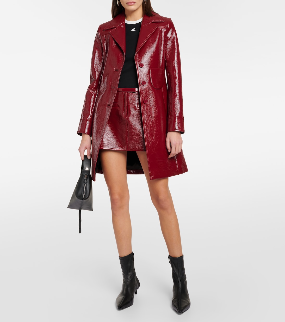 Logo cotton jersey T-shirt  | Courrèges