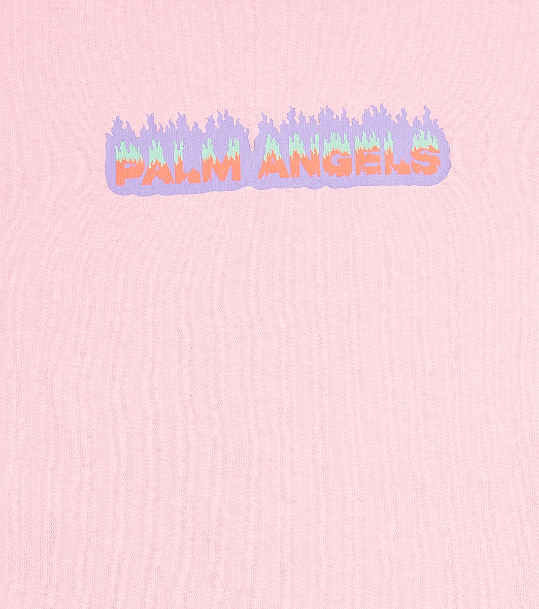 Flames cotton jersey T-shirt | Palm Angels Kids