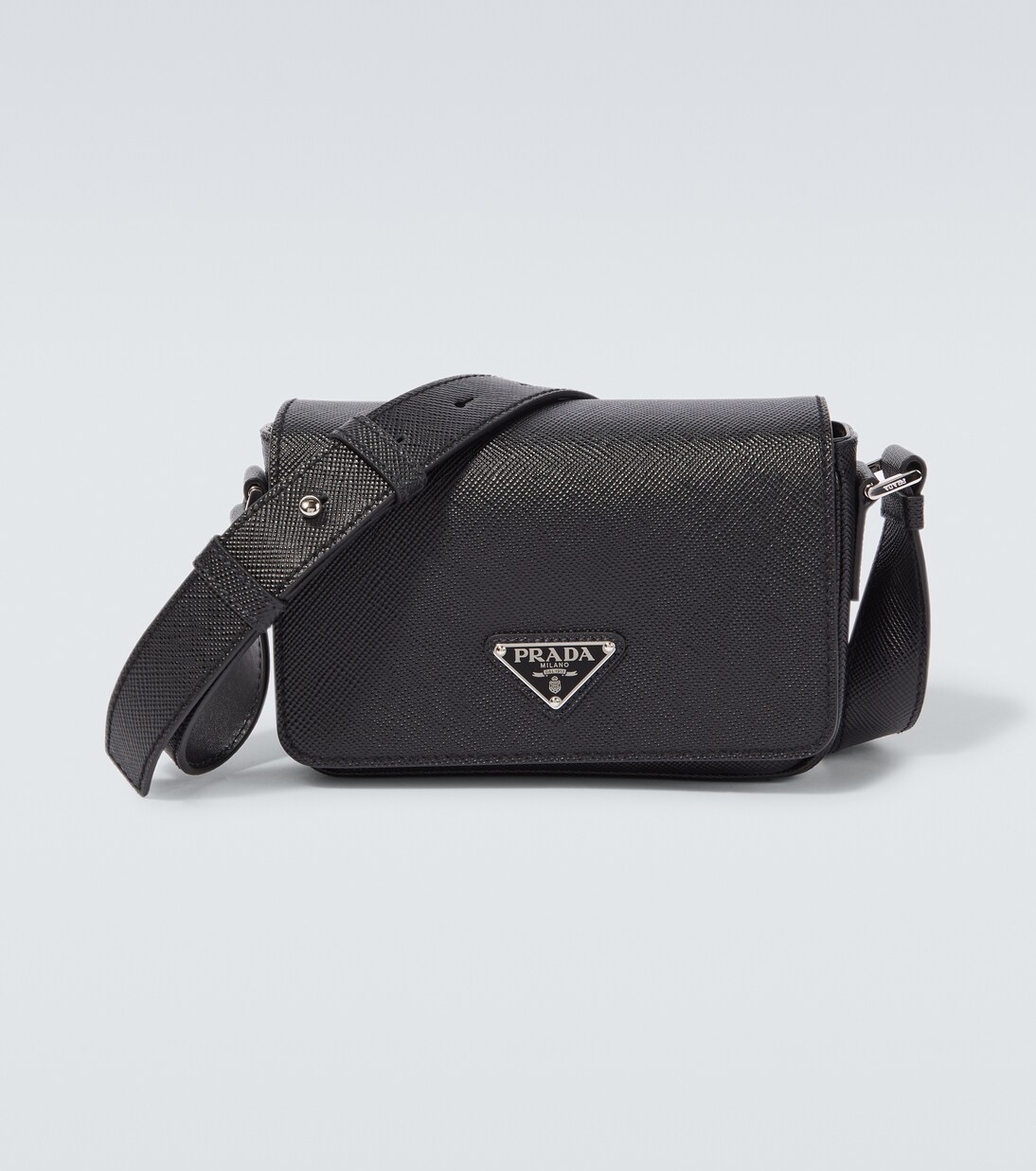 Logo saffiano leather shoulder bag | Prada