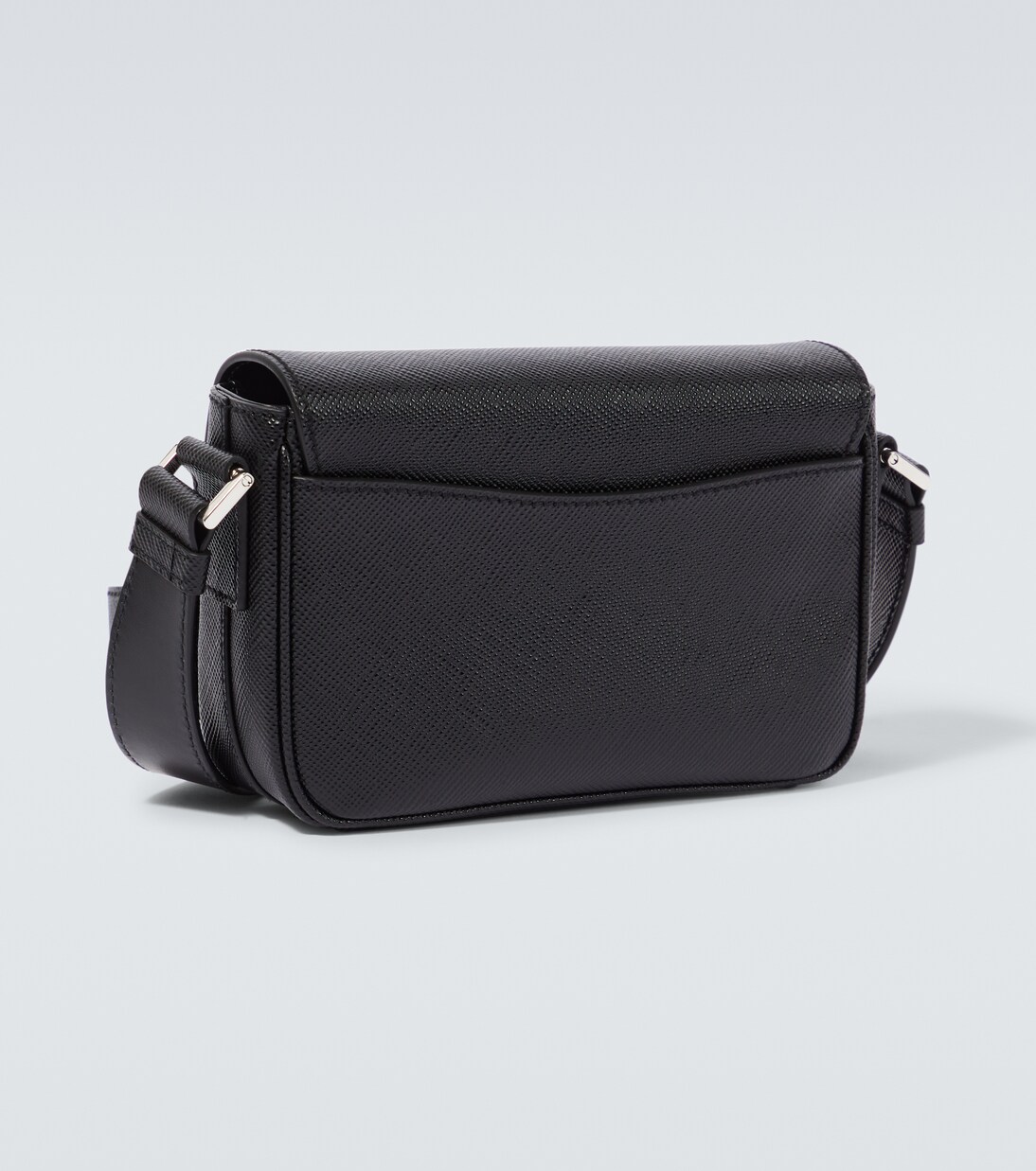 Logo saffiano leather shoulder bag | Prada