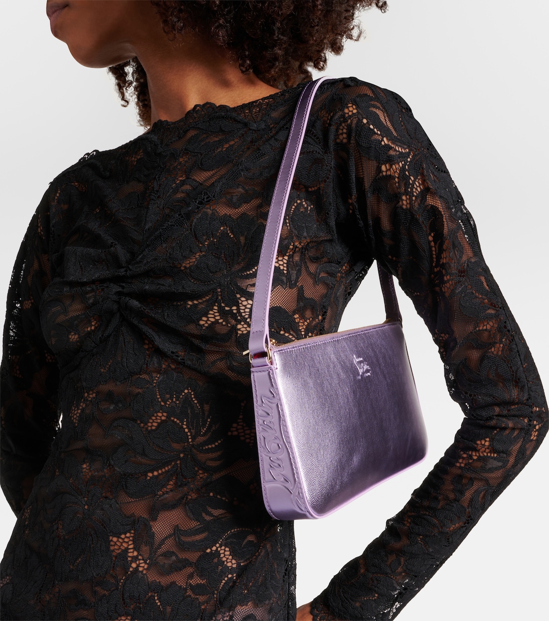 Borsa a spalla Loubila in pelle | Christian Louboutin