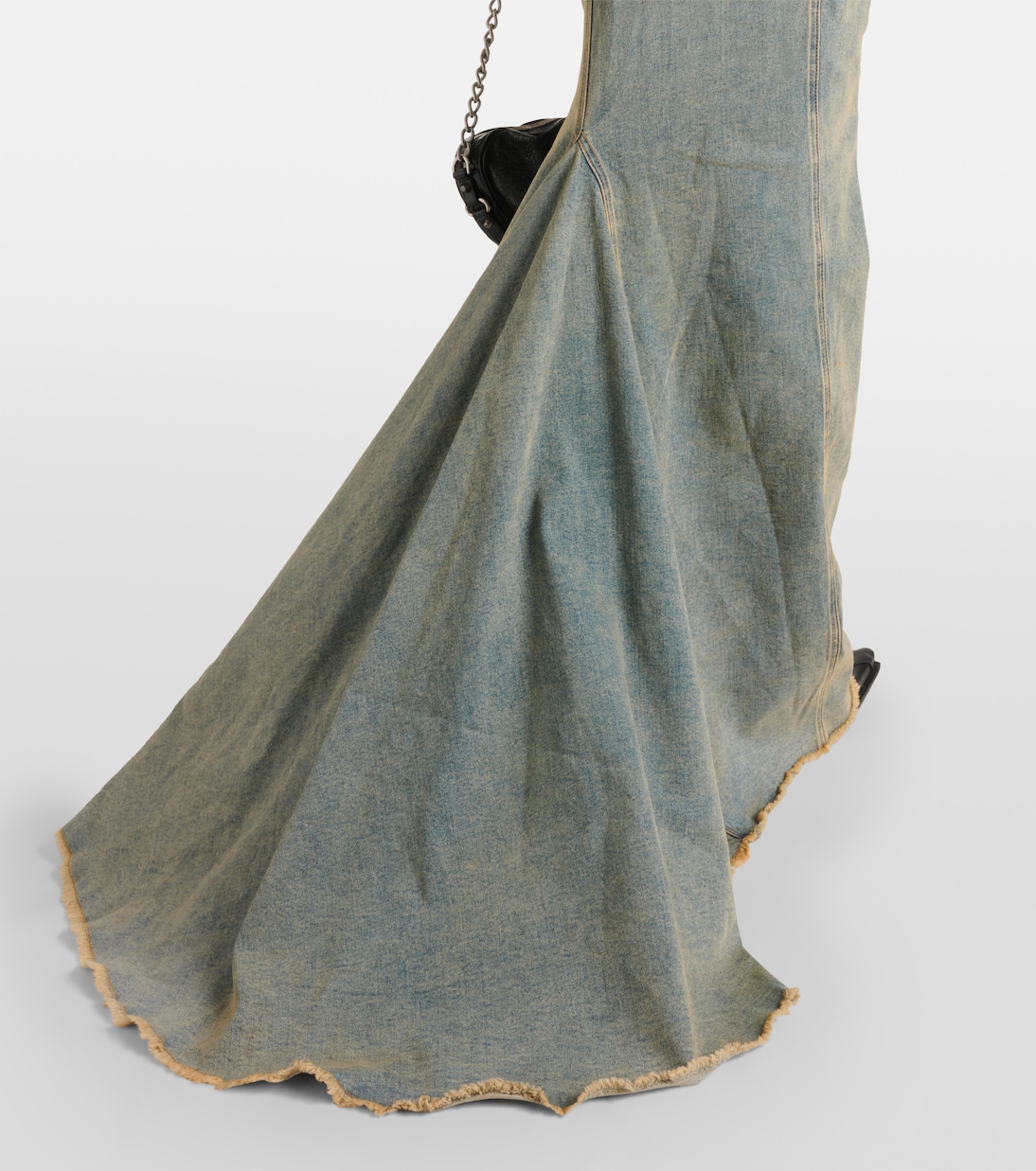 Gonna lunga di jeans Caudal Fin | Entire Studios