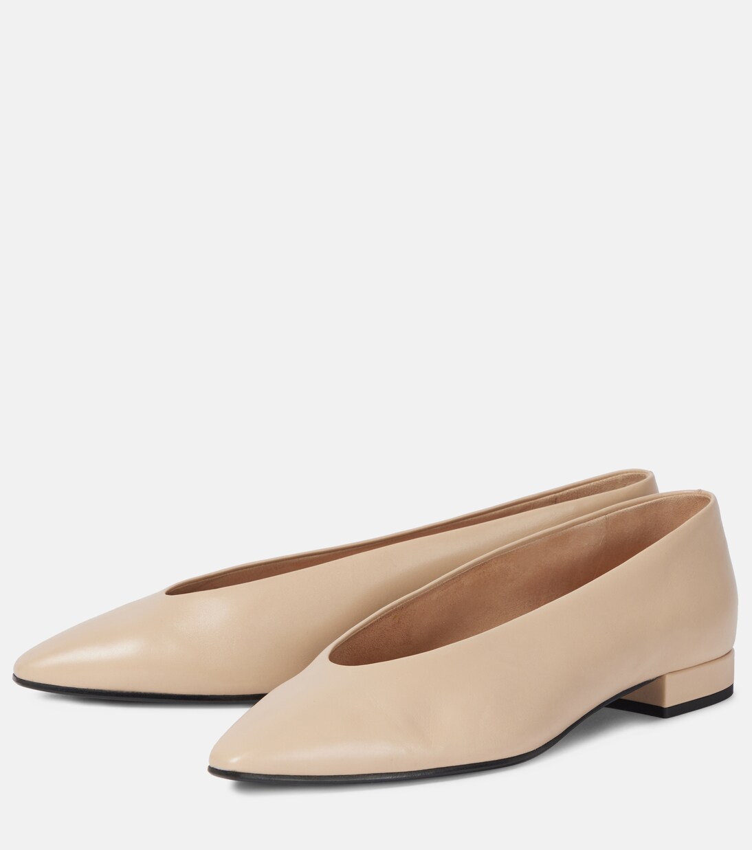 Ballerinas Rebecca aus Leder | Loro Piana