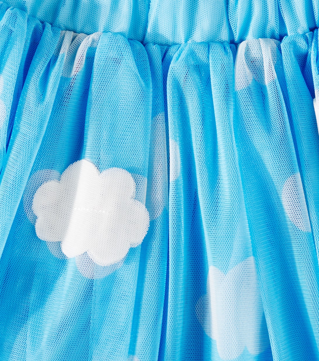 Appliqué printed tulle cotton skirt | Stella McCartney Kids