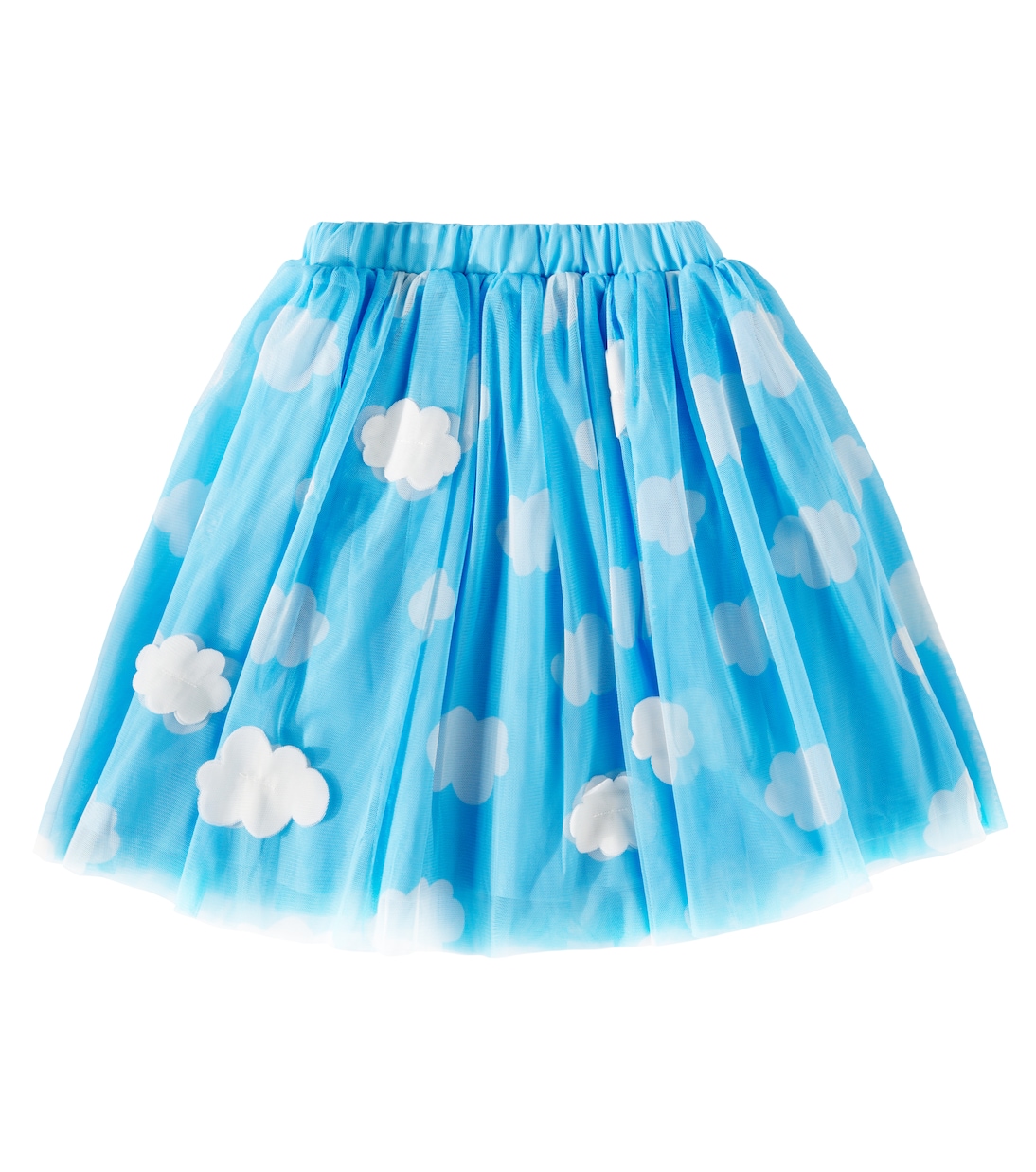 Appliqué printed tulle cotton skirt | Stella McCartney Kids