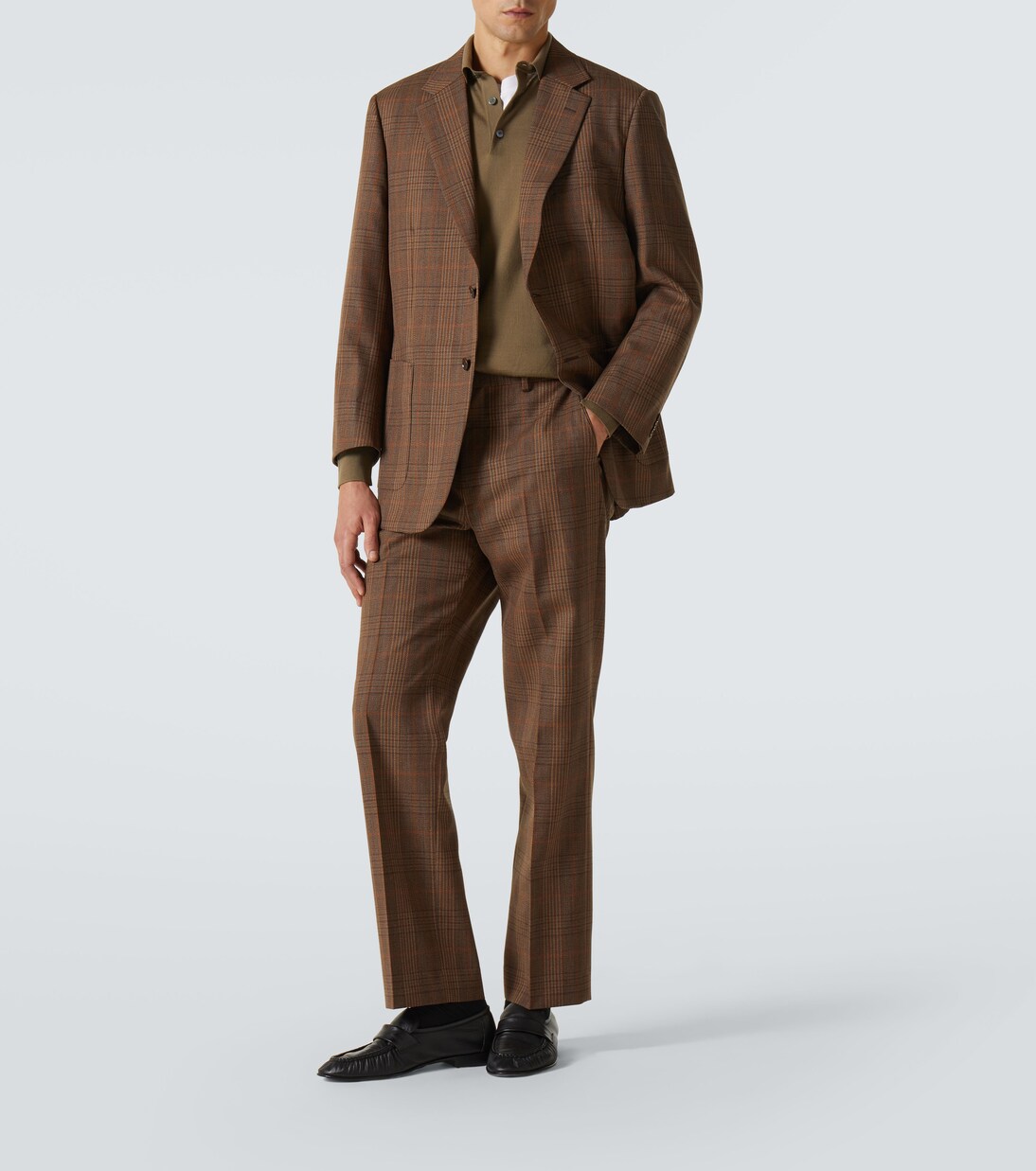 Prince of Wales wool blazer | Auralee