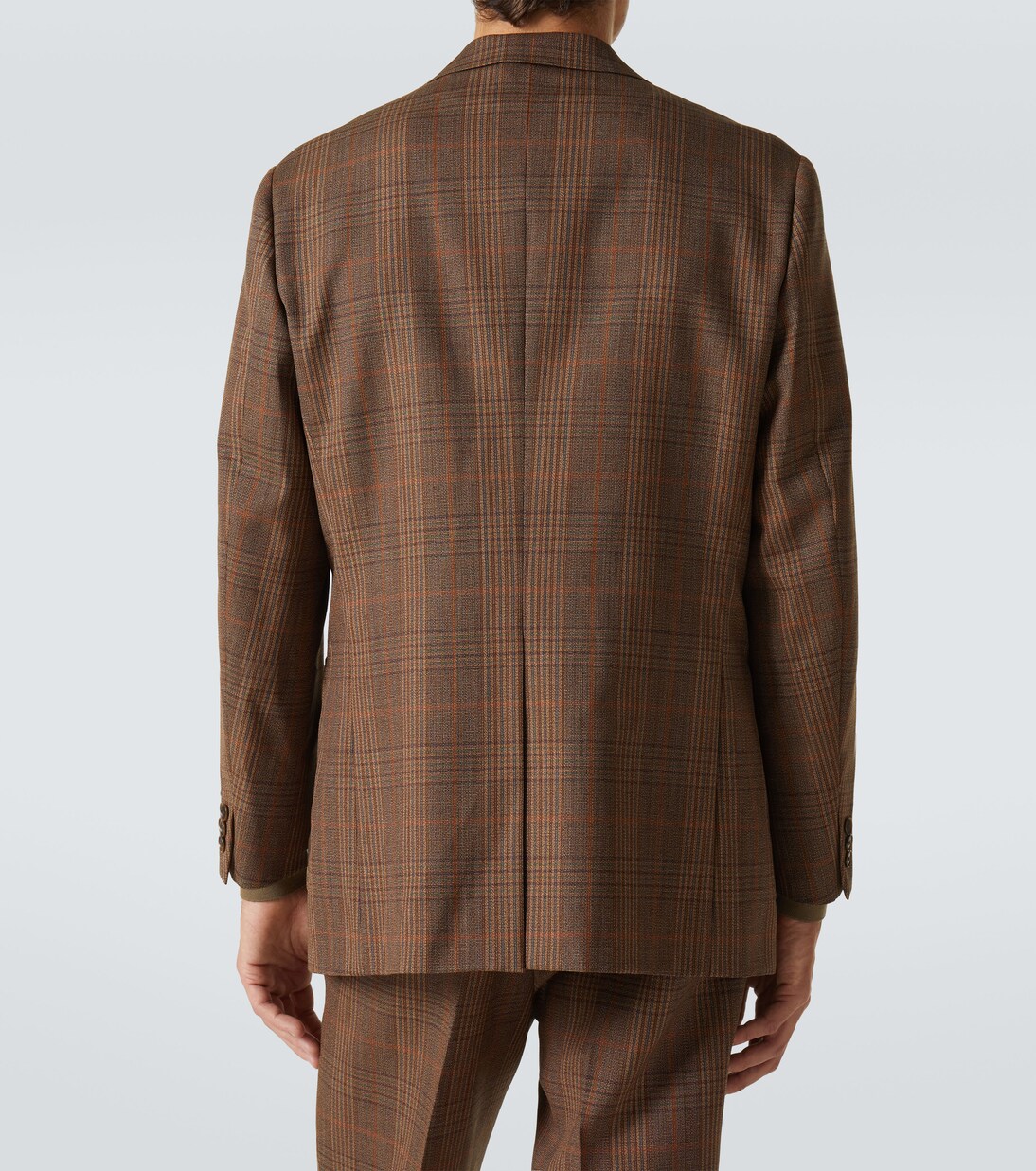 Prince of Wales wool blazer | Auralee