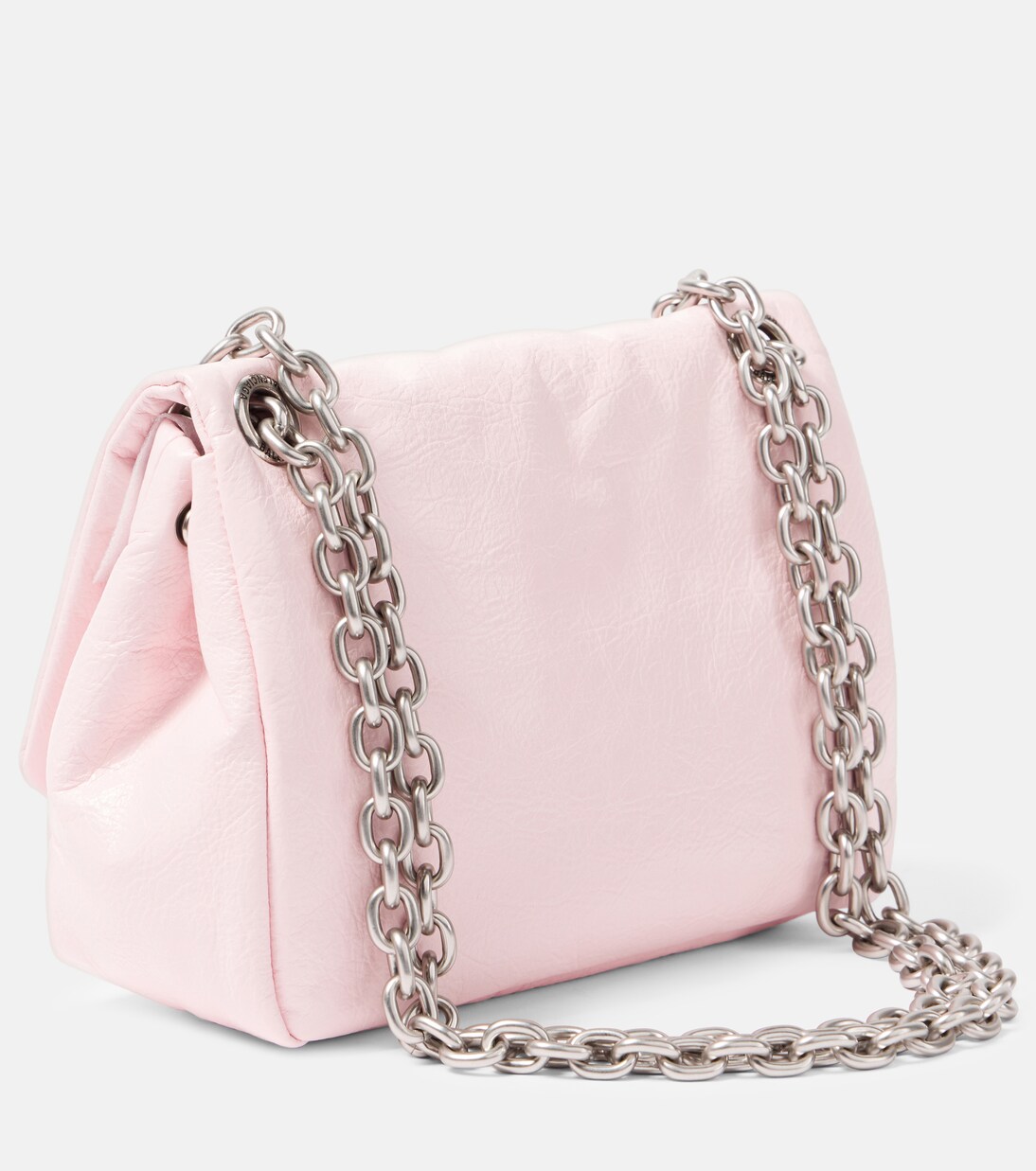 Monaco Mini leather shoulder bag | Balenciaga