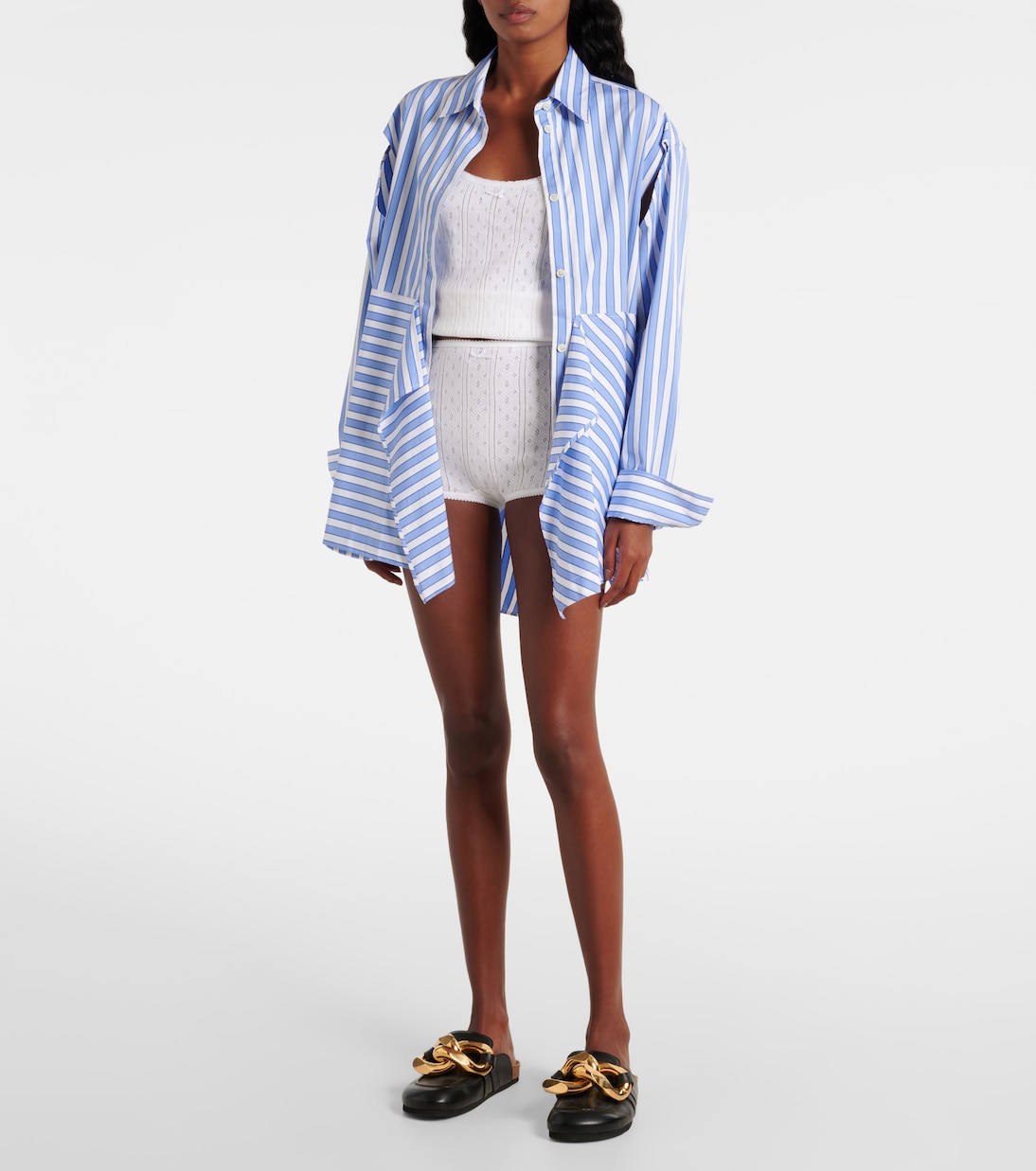 Shorts aus Pointelle-Strick | JW Anderson