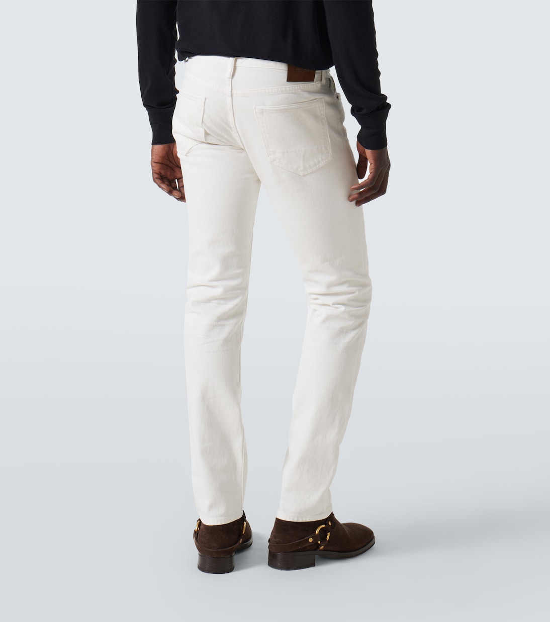 Jeans slim con efecto desgastado | Tom Ford