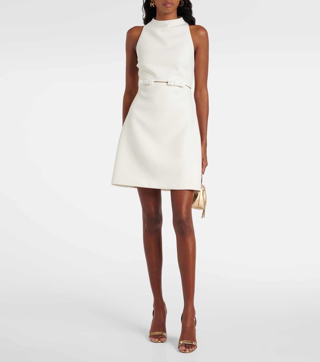 Bridal Minikleid Jalie aus Crêpe | Safiyaa