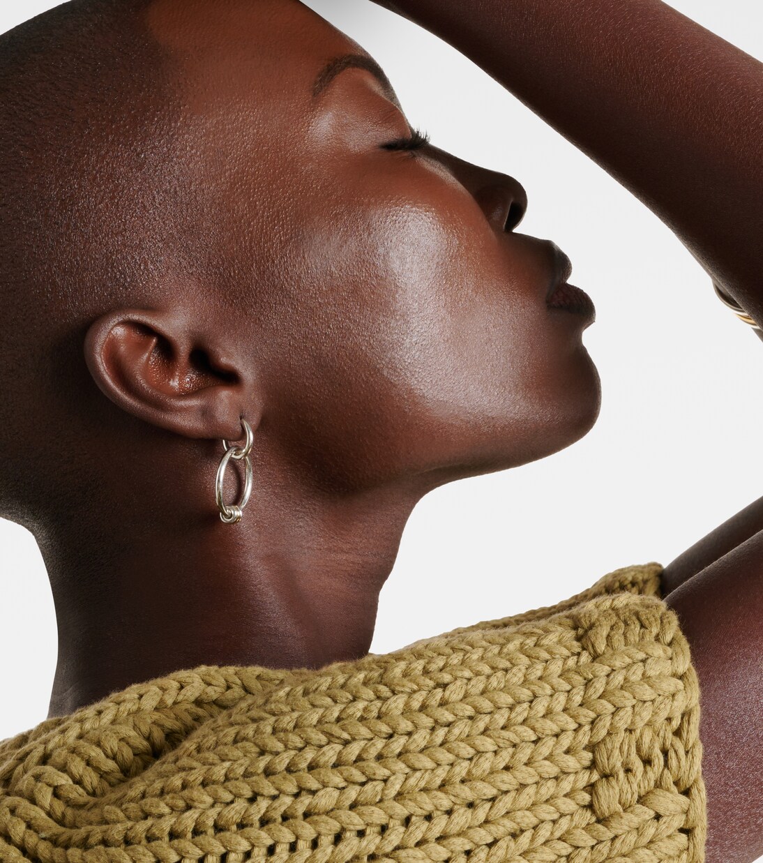 Ohrringe Sirius Versa aus Sterlingsilber mit 18kt Gelbgold | Spinelli Kilcollin