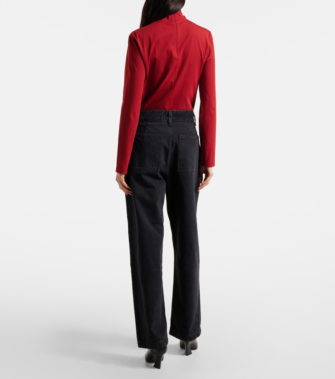 High-Rise Wide-Leg Jeans Slater | Agolde