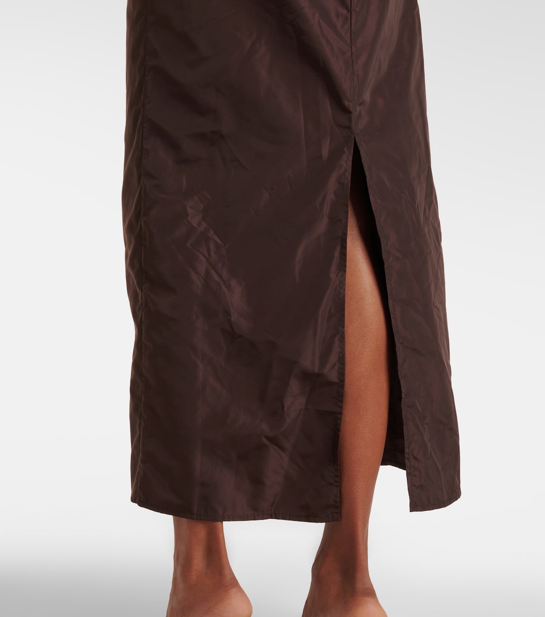 Robe longue Andrea à encolure bardot | Staud