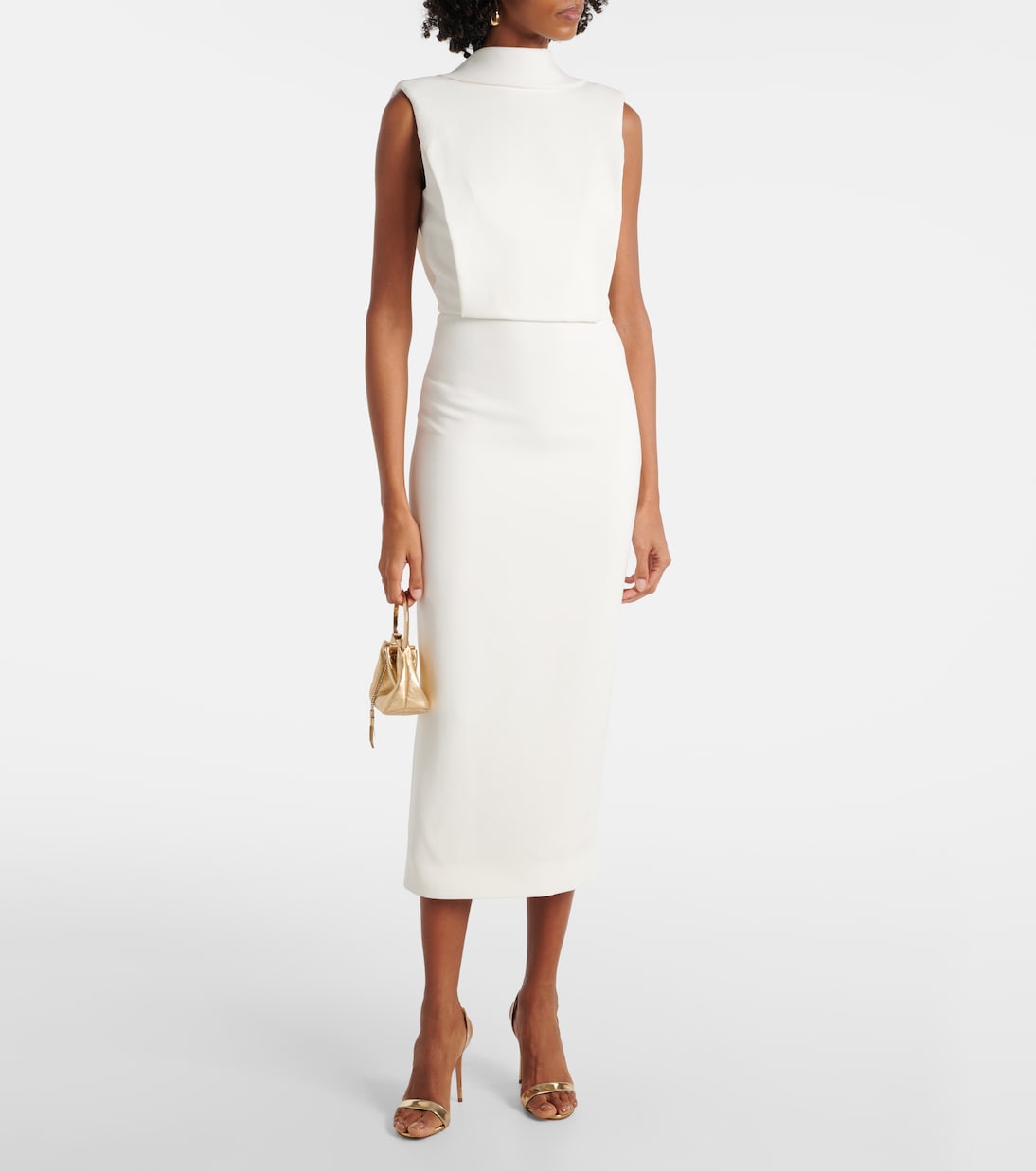 Midikleid aus Cady | Roland Mouret