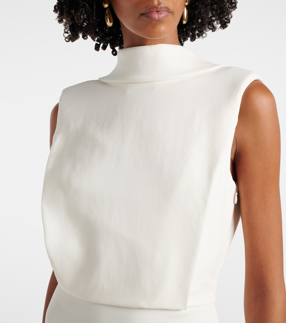 Midikleid aus Cady | Roland Mouret