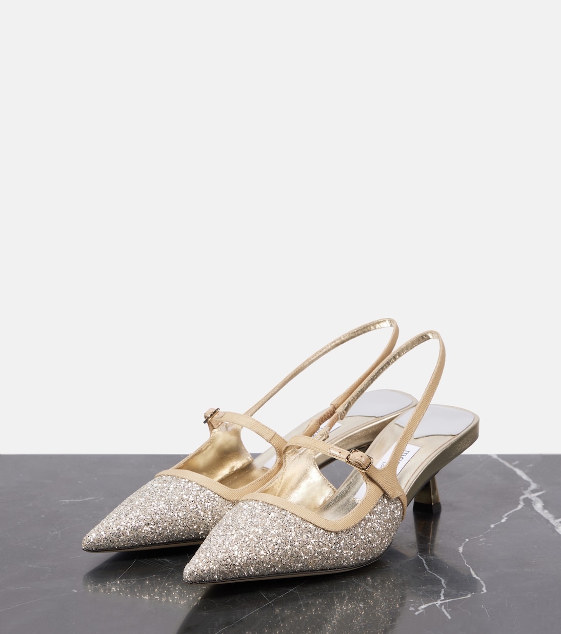 Escarpins slingback Didi 45 à paillettes | Jimmy Choo