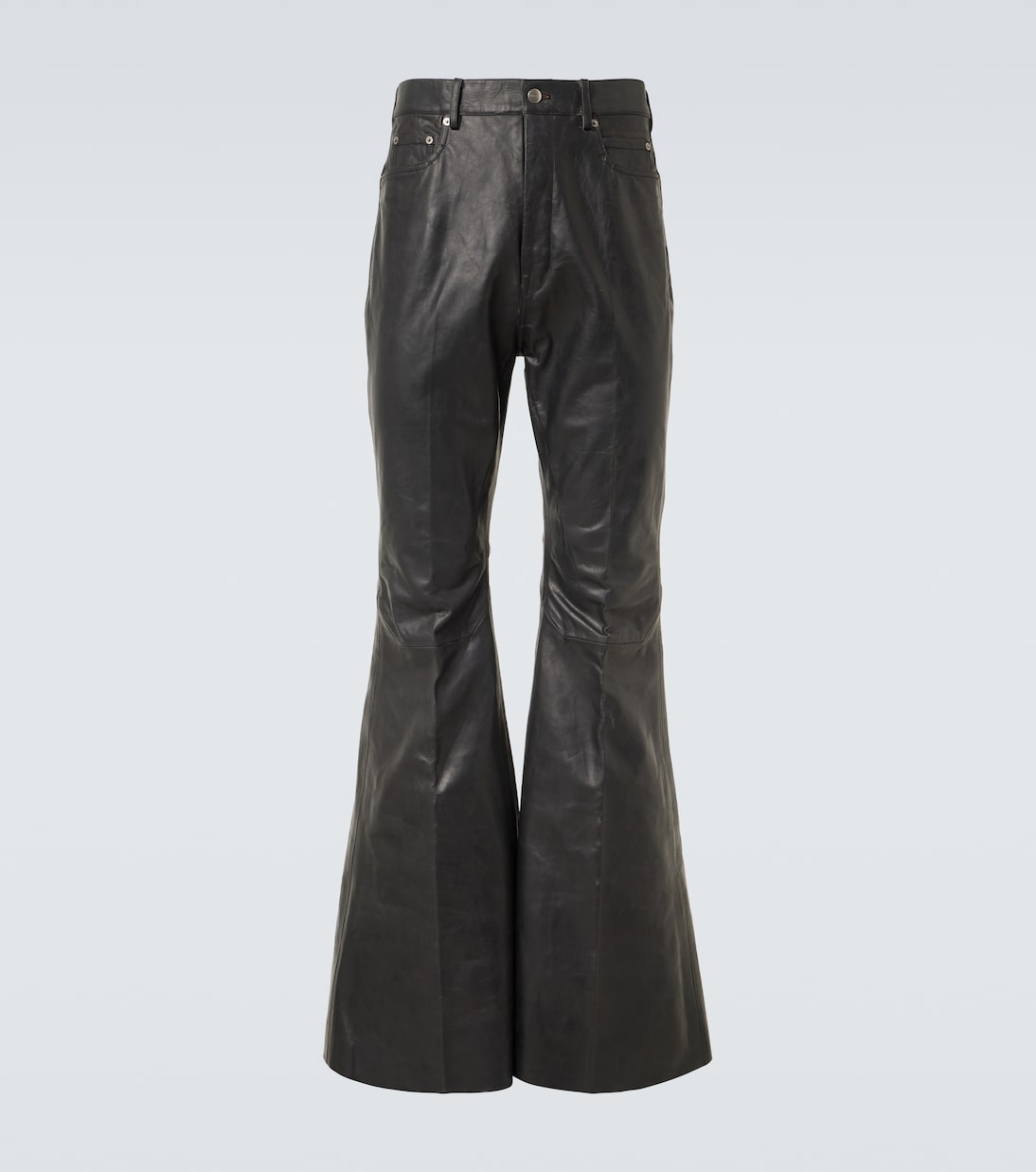 Pantaloni flared Bolan in pelle | Rick Owens