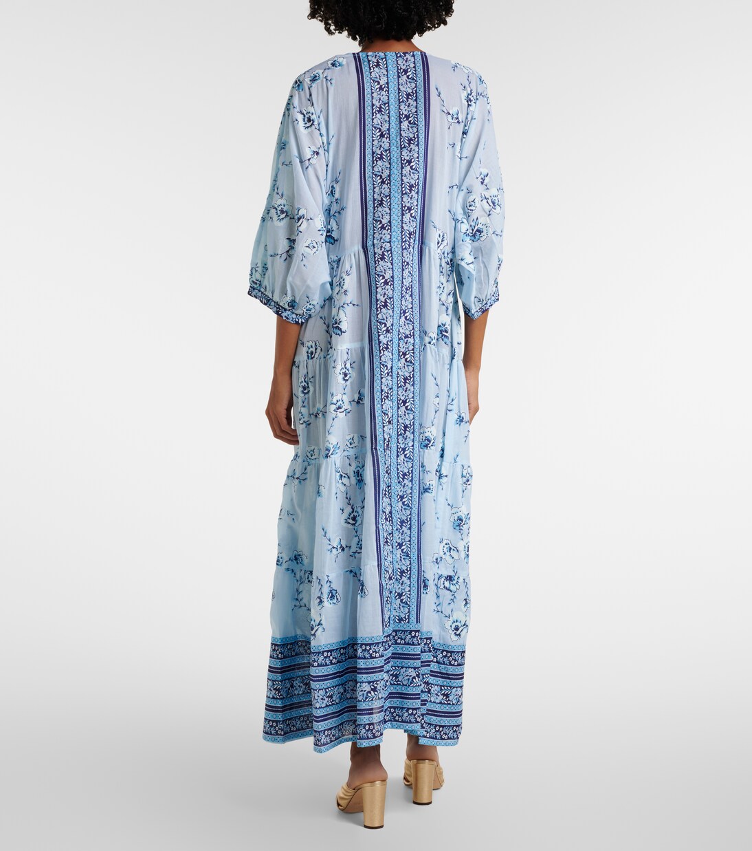 Cafetan imprimé en coton | Juliet Dunn