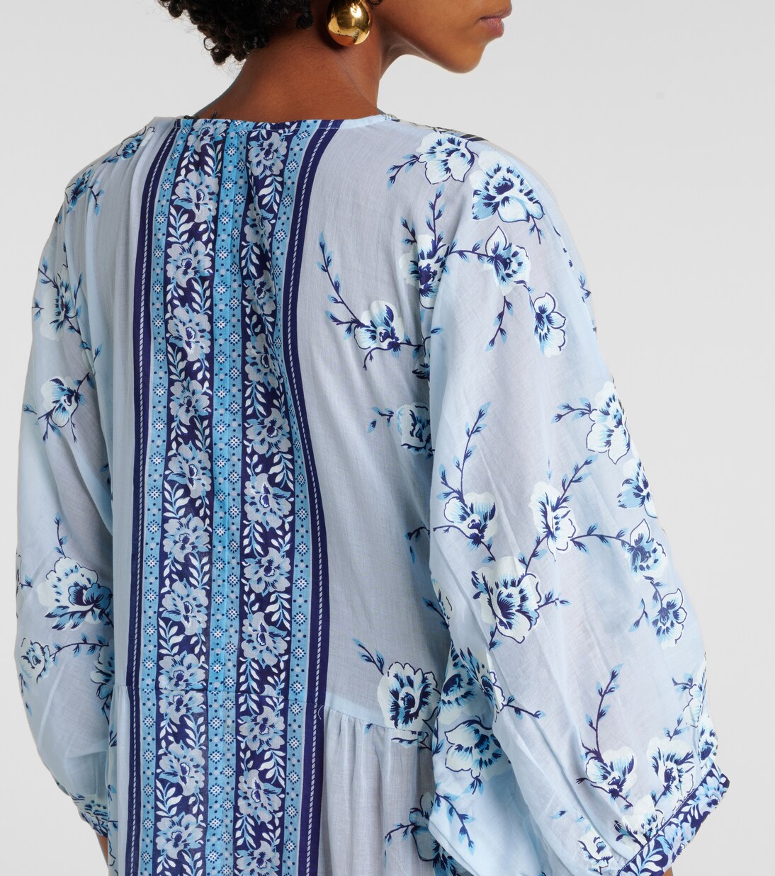 Cafetan imprimé en coton | Juliet Dunn